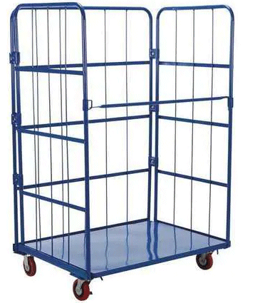 Vestil Foldable ROL Steel Wire Cage Cart